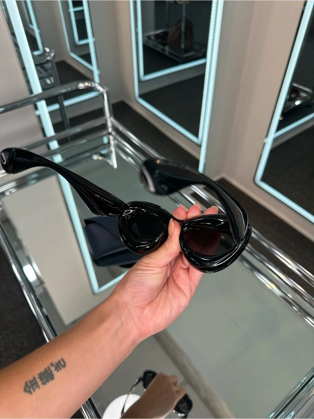 Loewe Inflated Cat-Eye Sunglasses